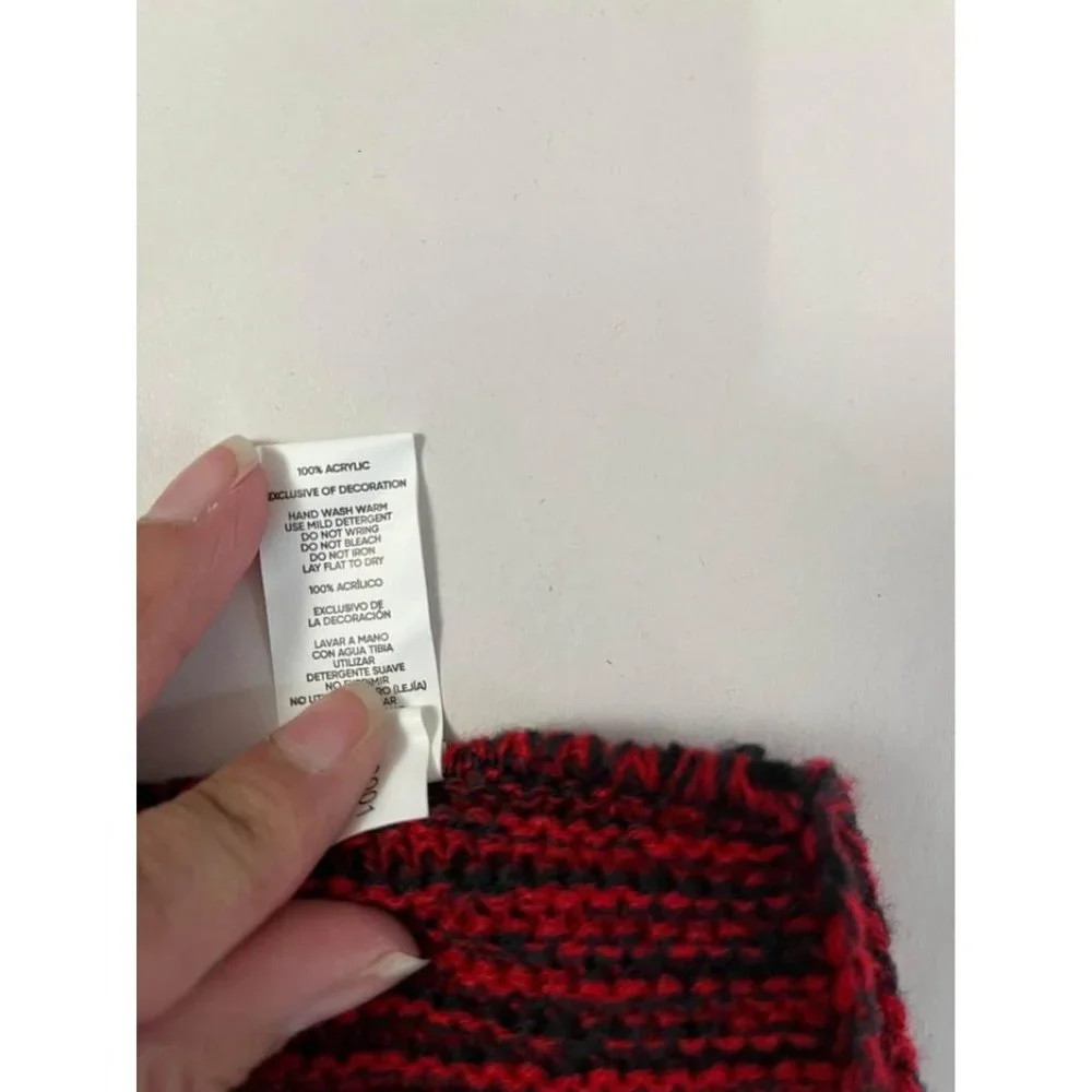 Texans infinity knitted scarf